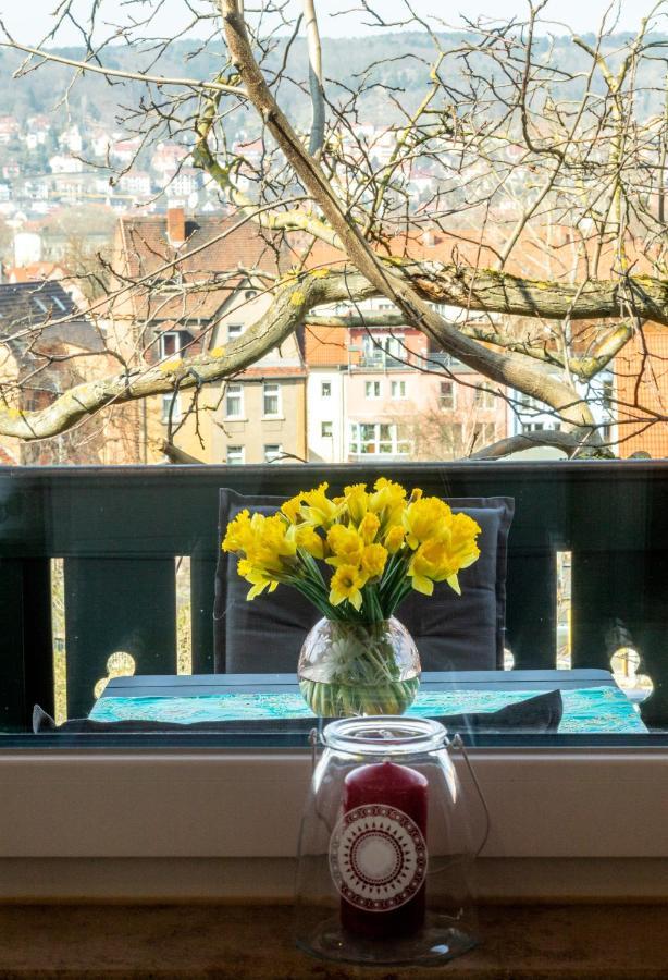 Ferienwohnung Jenzigblick Jena Bagian luar foto